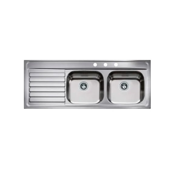 TARJA 2CUBETA 1ESCURRID 140 X 51 IZQ TEKA 140X512CIZQ