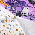 thumbnail image 5 of Homewish Spooky Alphabet Print Bed Sheets,Happy Halloween Letter P Design Full Size Sheets,4 Pieces,1 Flat Sheet,1 Fitted Sheet and 2 Pillowcases, 5 of 6