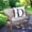 A406 D 18x18", variant on Throw Pillow Covers Alphabet Decorative Pillow Letter Flowers Cushion Covers, Square Pillow Protectors For Sofa Couch Bedroom Car Chair Home Pillow Case, 18 X 18 Inch