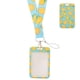 thumbnail image 1 of Porta credencial con cordón, porta credencial de maestro, funda para tarjeta con estampado de frutas, 1 of 5