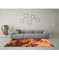 thumbnail image 3 of Ahgly Company Indoor Rectangle Oriental Orange Industrial Area Rugs, 4' x 6', 3 of 4