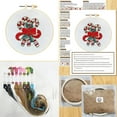 UFOUND Christmas Embroidery Kit With Embroidery Hoop 2024 New Easy