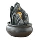 thumbnail image 4 of Fuente de sobremesa Escritorio Fuente de cascada para interiores Fuente de agua iluminada para Estilo D, 4 of 9