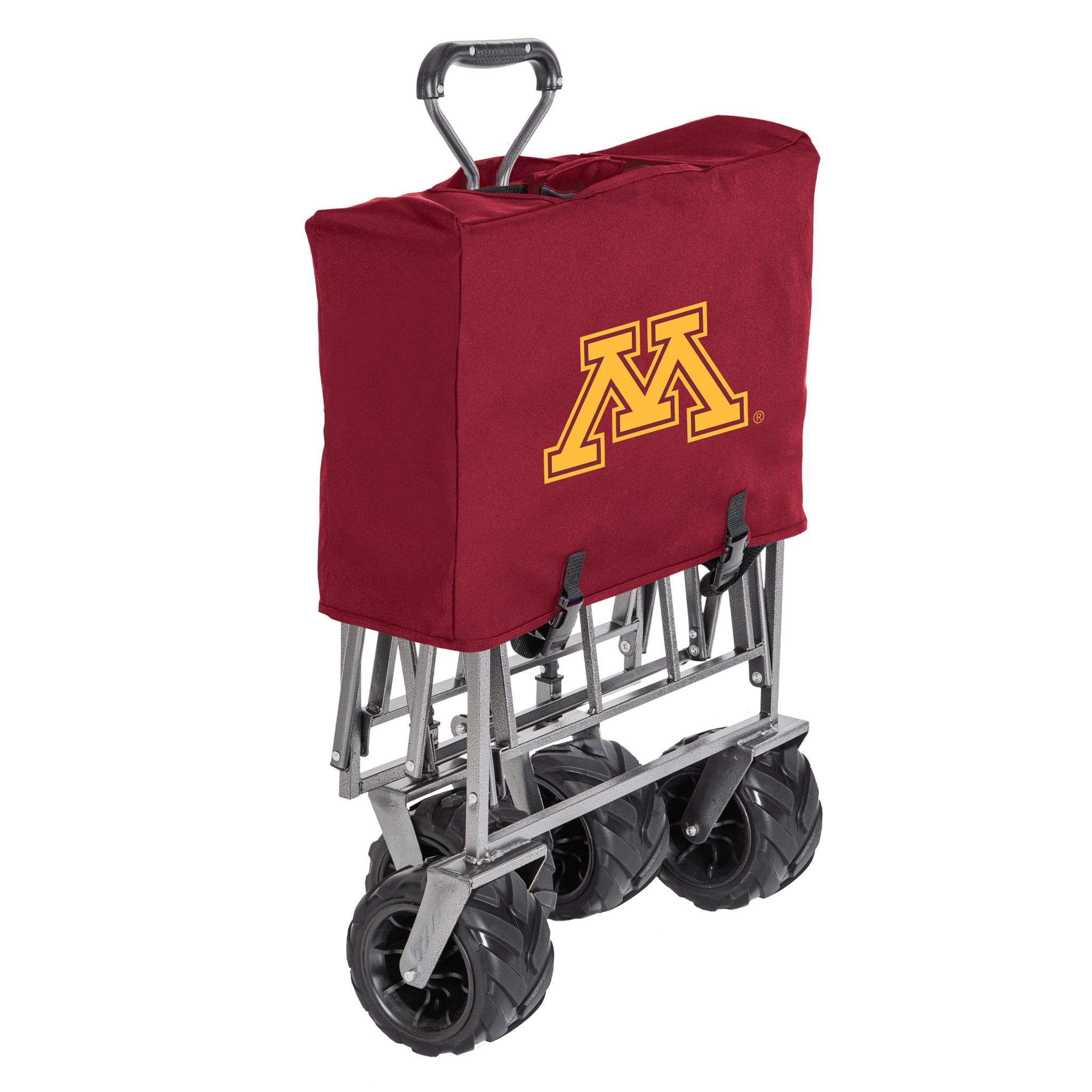 Smart Design Collegiate Heavy Duty Sports Wagon- Minnesota Gophers