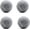 grey, variant on ZHUYING Walker Tennis Balls Precut Tennis Balls for Walkers 4PCS Walkers Legs Universal Precut Glide Balls, Heavy Duty Long Lasting Felt Pad Glide Coverings for Furniture Legs and Floor Protection