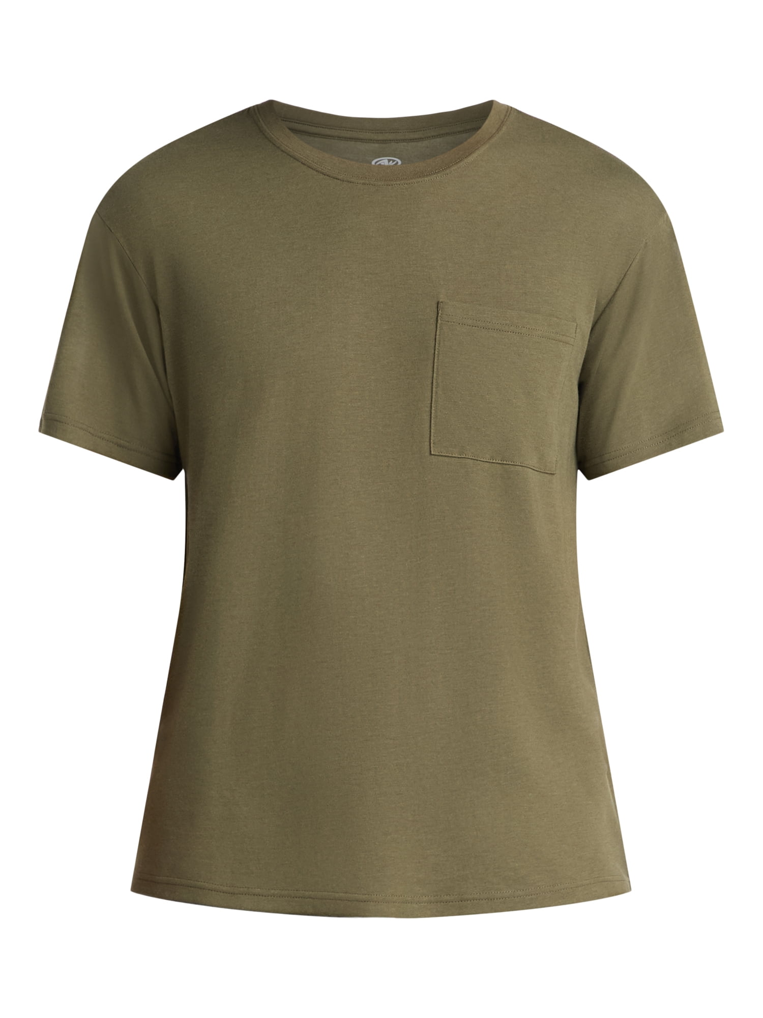 Athletic Works Men’s Tri-Blend Pocket Tee, Sizes XS-4XL