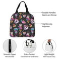 thumbnail image 3 of Bingfone Rainbow Unicorn And Cat Icecream Print Lunch Bag Insulated Lunch Box, Small Leakproof Cooler Food Lunch Containers Reusable High Capacity Lunch Tote Bags for Work, Travel, Outdoor, 3 of 5