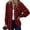 Q7-Wine, variant on Textilo Button Down Plaid Shirts for Women Long Sleeve Lapel Collar Shirt with Pockets Shacket Jacket 2026 Fashion Fall Lightweight Casual Loose Fit Clothes,Orange S