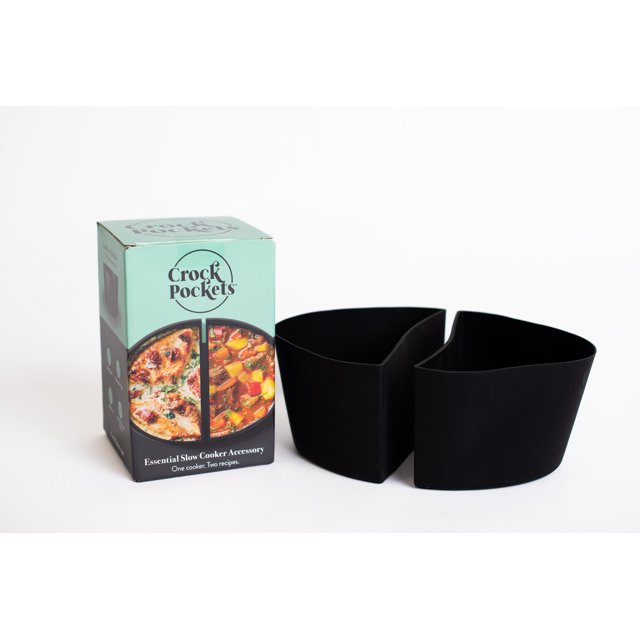 CrockPockets the Original Slow Cooker Liner Silicone Divider