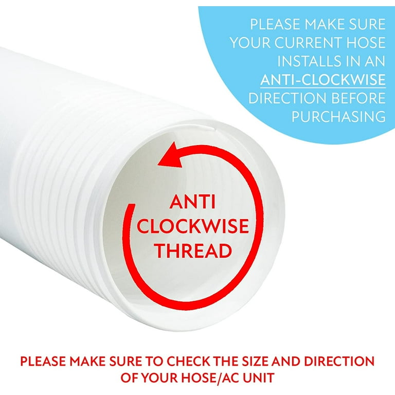 Air Conditioner Hose Portable Exhaust Vent Hose with 5 Inch