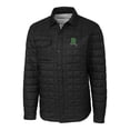 thumbnail image 2 of Men's Cutter & Buck Black Dayton Dragons Rainier PrimaLoft Eco Insulated Quilted Button-Up Shacket, 2 of 3