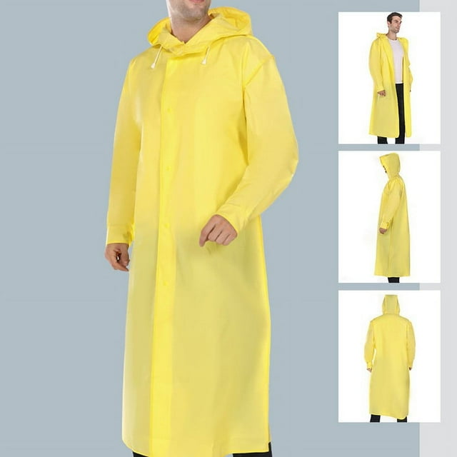 Cape, Imperméable à Capuchon à Manches Longues pour Femmes et Hommes 2 Pcs pour l'Extérieur