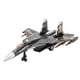 thumbnail image 5 of Juguetes de aviones de metal de fundido a presión, coleccionables con sonidos de luces, aviones de transporte para decoración de vacaciones en negro1C, 5 of 8