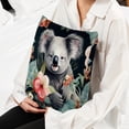 thumbnail image 6 of Koala Set of 2 Velvet Throw Pillow Covers with Unique Patterns in 16x16, 18x18, and 20x20 Inches for Various Occasions - Throw Pillow Inserts Included, 6 of 6