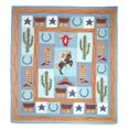 thumbnail image 1 of Patch Magic QKCWBY Cowboy, Courtepointe King 105 x 95 Po., 1 of 1