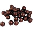 thumbnail image 1 of Vickerman N500175 5.5 in. Chocolate Drop 4 Finish Assorted Color Christmas Ornament - 8 per Box, 1 of 3