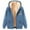 Blue, variant on SELONE Womens Zip up Sweatshirt Active Christmas Tree Fleece Jacket Zipper Long Sleeve Hoodies with Pocket Cute Tops