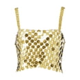 thumbnail image 3 of Top Corto de Lentejuelas Yuyangstore Bralette Bling para Fiesta, 3 of 7