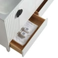thumbnail image 4 of Venezian Collection - 48" Single White Bathroom Vanity, - Black Handles.&nbsp;, 4 of 8