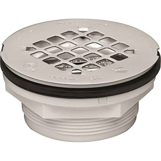 Oatey 42099 Shower Drain, 2Inch, White