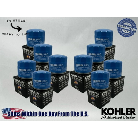 Kohler Genuine OEM Extended Life 300 Hour Oil Filter 25 050 53-S 10 Pack