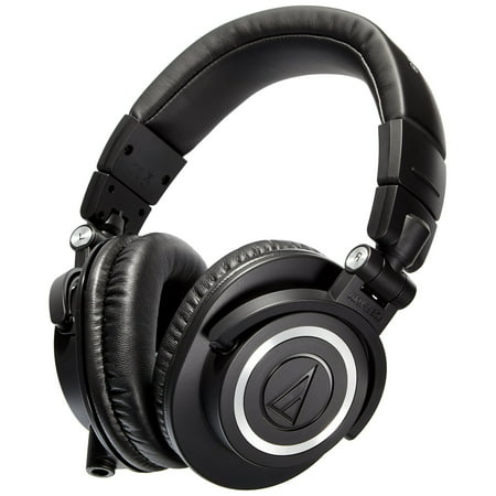 Audio-Technica ATH-M50x Professional Studio Monitor (Best Replacement Ear Pads For Ath M50x)