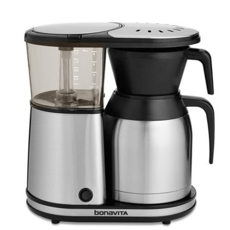 Bonavita BV1900TS New 8-cup Coffee Brewer with Stainless Steel Lined Thermal (Best Bonavita Coffee Maker)