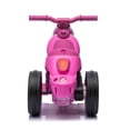 thumbnail image 4 of Motocicleta Eléctrica PINGÜE® Estilo Triciclo Rosa Barbie para Niños Batería 6V, 4 of 11