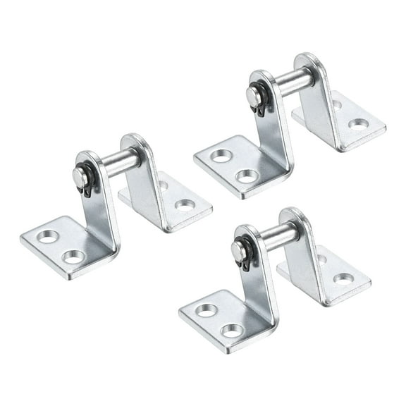 Uxcell Air Cylinder Rod Clevis Mounting Bracket Pneumatic Parts, Silver 3 Pack