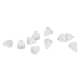 thumbnail image 1 of Open Domes, 10pcs Earplug Domes Reusable Anti Static  for Hearing Impaired for Replacement 6mm Small,8mm Medium,10mm Large, 1 of 7