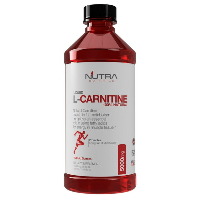 Nutra Botanics L-Carnitine 5000mg 16 oz.