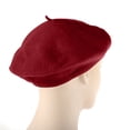 thumbnail image 5 of QASIEATN Womens Daily Wear Berets Women's Solid Color Warm Winter Beret Casual Cute Ski Hat Fall Fashion Accessories, 5 of 8