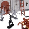 thumbnail image 3 of Bloques de Construcción de Castillo Hugo Modelo de Castillo de La de Acción de Caballeros Gris 20 x 18 x 18 cm, 3 of 10