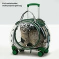 thumbnail image 5 of Thehsnt Pet Travel Carrier with Ventilation - Quiet Wheeled Backpack for Cats & Dogs, 5 of 10
