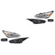 thumbnail image 1 of Par de Faros Focus 2015 A 2016 Ford Fdo Crom C/Luz Día DEPO ., 1 of 4