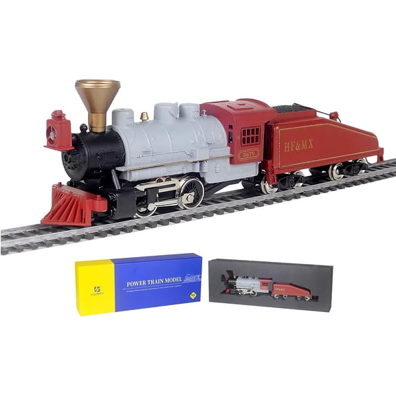 HO Scale Model 0-4-0 Vintage ‘Fatty’ Steam Locomotive Compatible with HODC Track