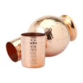 thumbnail image 3 of Mesita de cama de cobre puro Carafe HealthGoods, 1000 ml, ayurveda, 3 of 7
