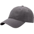 thumbnail image 1 of Plain Washed Baseball Cap - Retro Adjustable Cotton Hat, Vintage Structured Golf Dad Cap for Men Women, 1 of 6