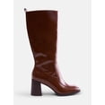 thumbnail image 4 of Free Assembly Women's Faux Leather Square Toe Tall Boots, 4 of 8