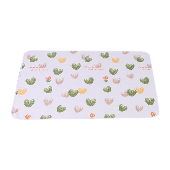 Waterproof and Breathable Mattress Pad Non-slide Incontinence Pad Made Of Sustainable Natural Fiber Suitable for Infants Menstrual Care and Student Dormitories