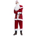 thumbnail image 4 of Disfraz de Papá Noel para cosplay de fantasía para adultos y niños, ropa de disfraz para hombres y mujeres, regalo de Navidad y Año Nuevo 2023, 4 of 5