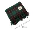 thumbnail image 5 of Eoperou Women Winter Scarf Retro Tassel Decor Thick Warm Soft Cozy Wide Long Color Matching Wimdproof Neck Protection Washable Outdoor Shawl Shoulder Wrap, 5 of 7