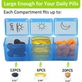 thumbnail image 2 of Woeilo Weekly Pill Organizer 3 Times A Day, Pill Holder Box, 2 of 5