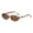 Brown, variant on Foldable Cycling Sunglasses Anti-Glare UV Blocking Oval Frame Portable Outdoor Sports Glasses for Cycling Beach Driving Travel Daily Outdoor Activities(Black-14.3X14X6cm)