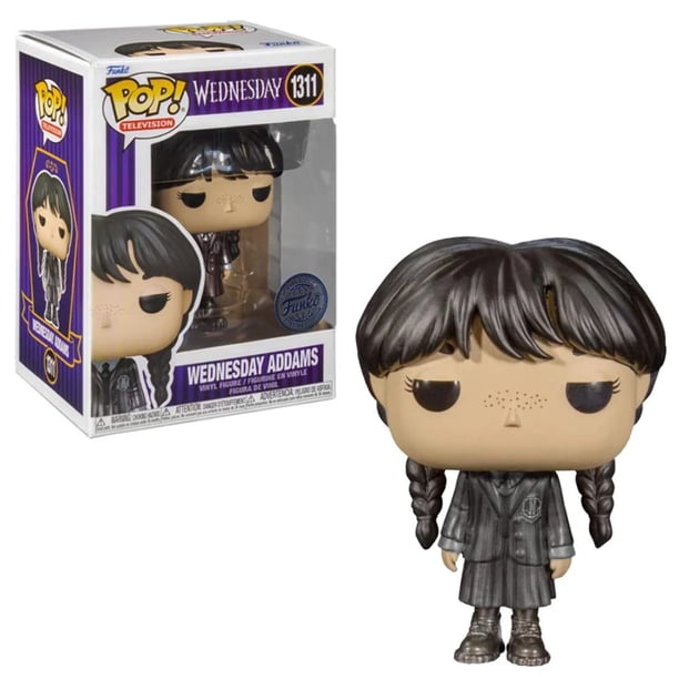Funko Pop Wednesday Addams 1311 Metallic 3.75 pulgadas