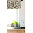 thumbnail image 3 of Ambesonne Tropical Window Valance, Detailed Exotic Flowers, 54" X 12", Multicolor, 3 of 3