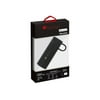 CasePower A90 iBooster - Power bank - 2600 mAh - 2 output connectors (Micro-USB Type B, Lightning) - black - for Apple iPhone 5, 5s