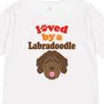 thumbnail image 4 of Inktastic Labradoodle Dog Lover Boys or Girls Long Sleeve Toddler T-Shirt, 4 of 5