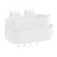 thumbnail image 2 of Bedside Hanging Basket Hanging Storage Organizer Storage Box With Hooks, 2 of 2