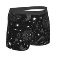 thumbnail image 4 of Uemuo Space Galaxy Pattern Men's Boxer Briefs,Trunk Anti-Chafing,Comfortable, Durable, and Stylish Underwear-Small, 4 of 9